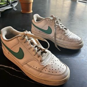 Nike green court visions